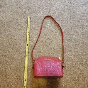 Steve Madden Red Crossbody Bag